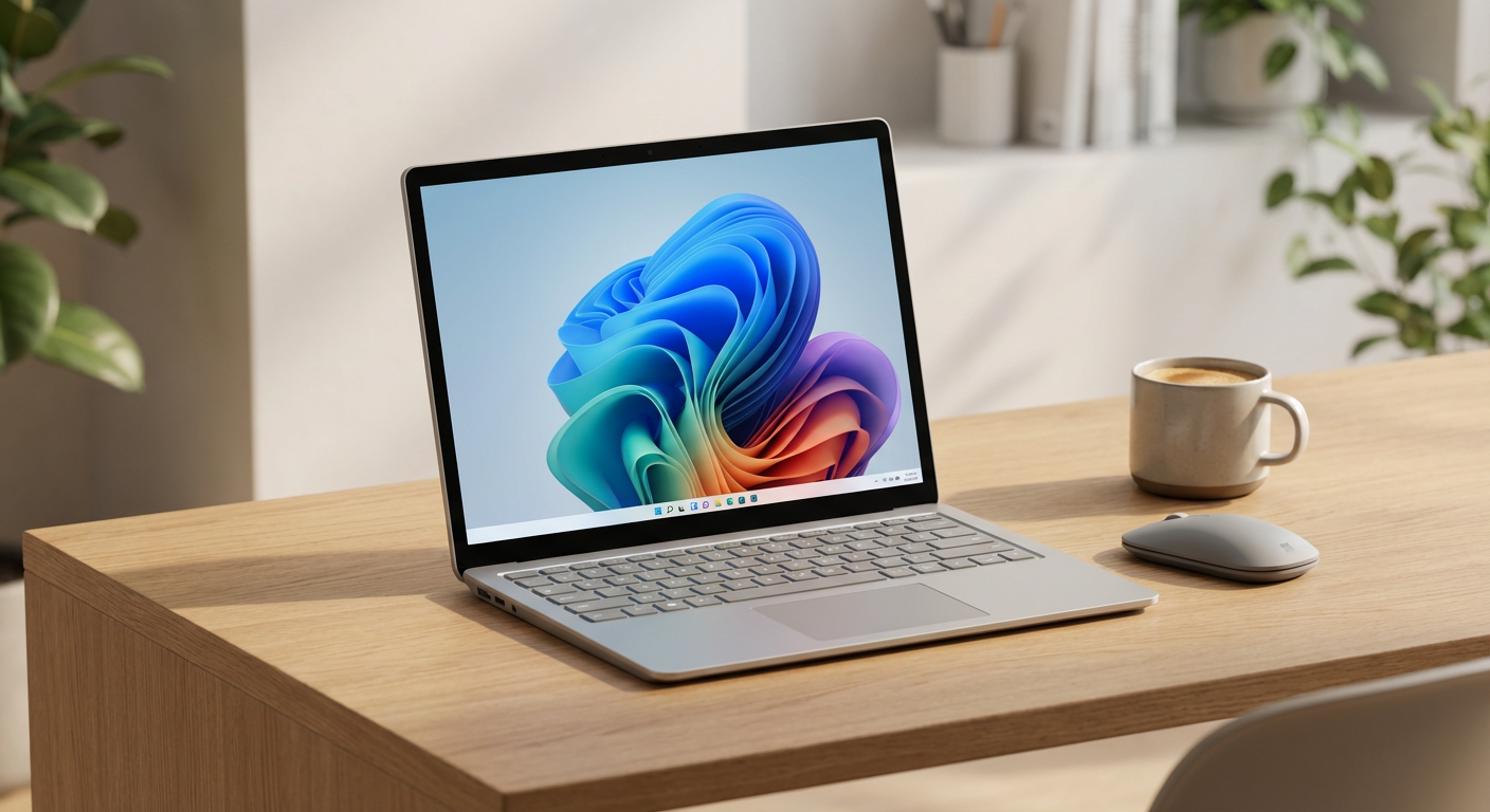 Moderne digitale werkplek met laptop